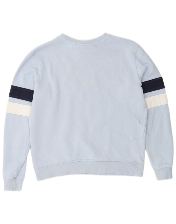 Γυναικείο φούτερ μεγάλου μεγέθους FILA Jumper UK 10 Small Blue Colourblock