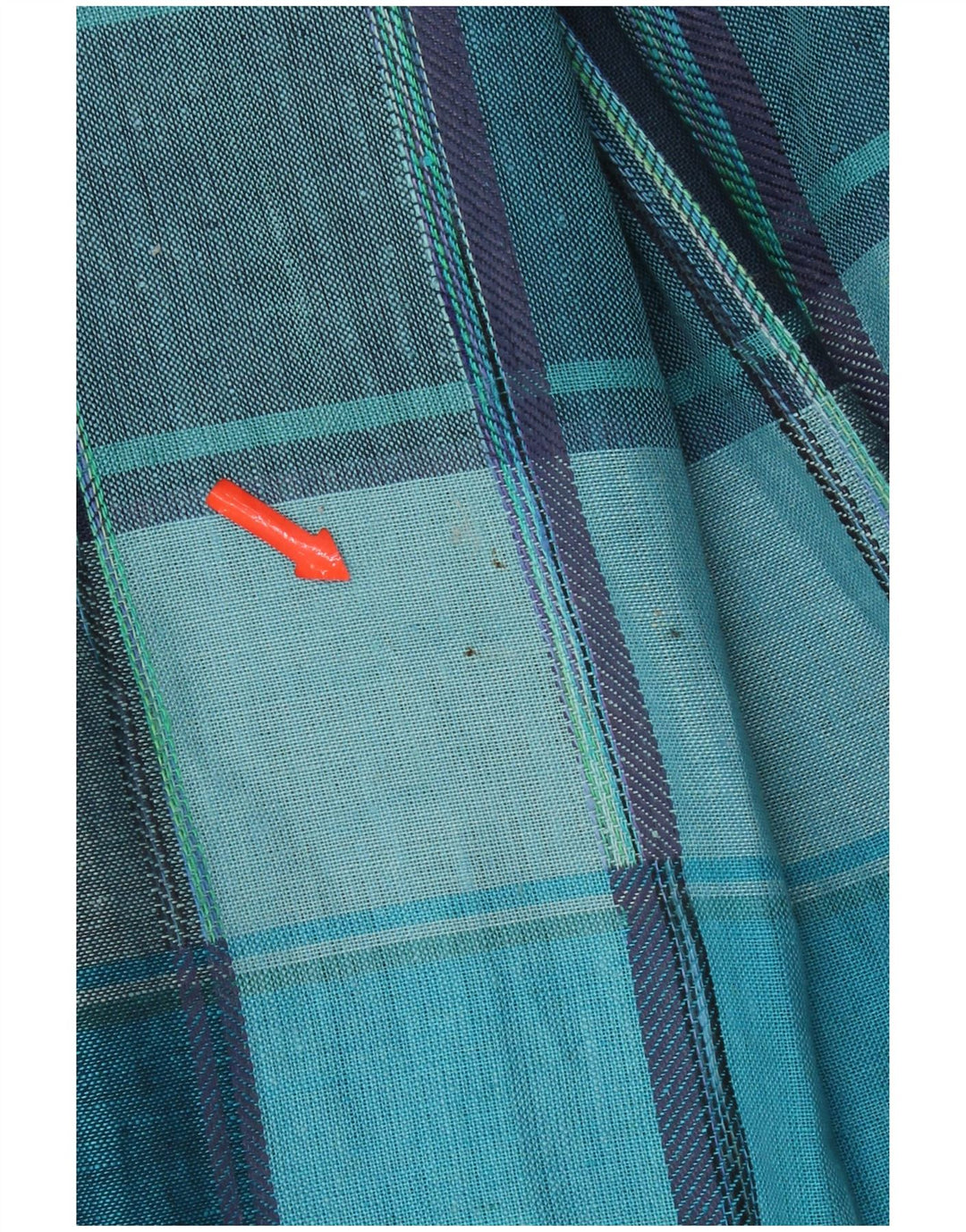 Vintage γυναικείο σακάκι με 2 κουμπιά σακάκι UK 18 XL Blue Check Viscose