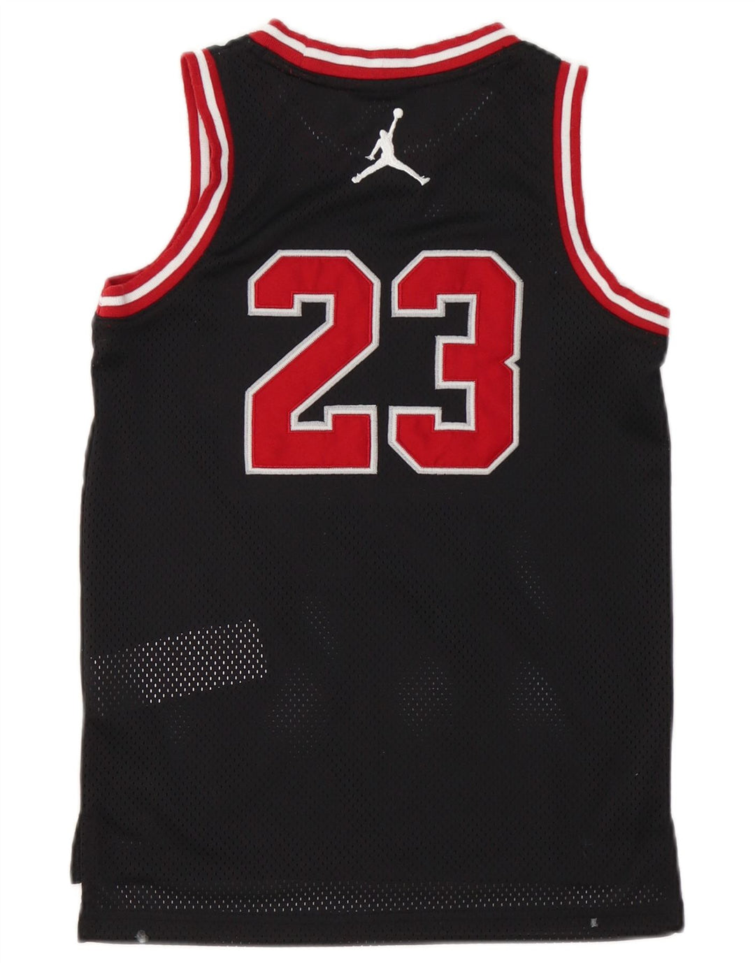 Jordan Boys Graphic Vest Top 8-9 Years Small Black Polyester