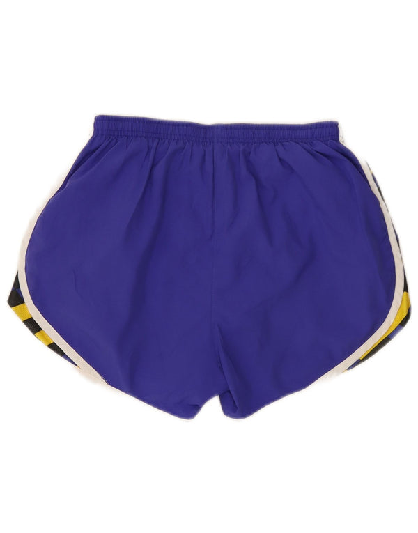 Γυναικείο αθλητικό σορτς Nike UK 8/10 Small Purple Geometric Polyester