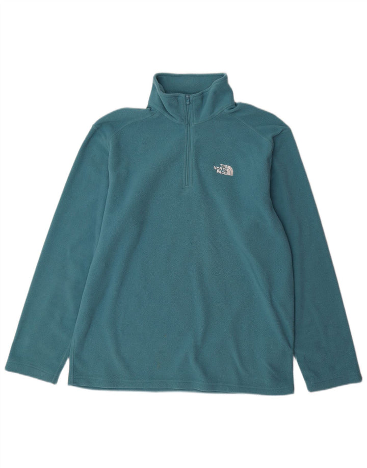 The North Face Ανδρικό φερμουάρ Fleece Jumper Large Blue Polyester