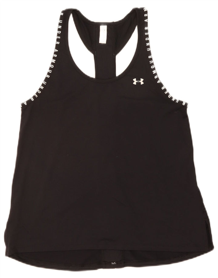Under Armour Γυναικείο γραφικό γιλέκο Top UK 6 XS μαύρο πολυεστέρα