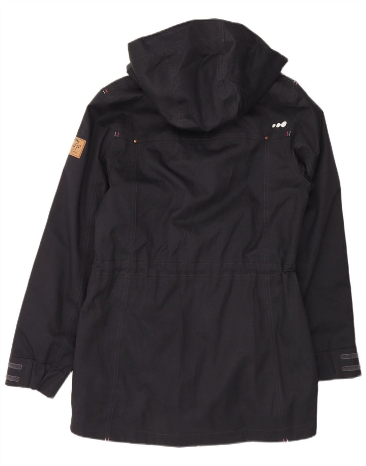Γυναικείο μπουφάν DECATHLON Wedze με κουκούλα Parka EU 36 Small Navy Blue Polyester