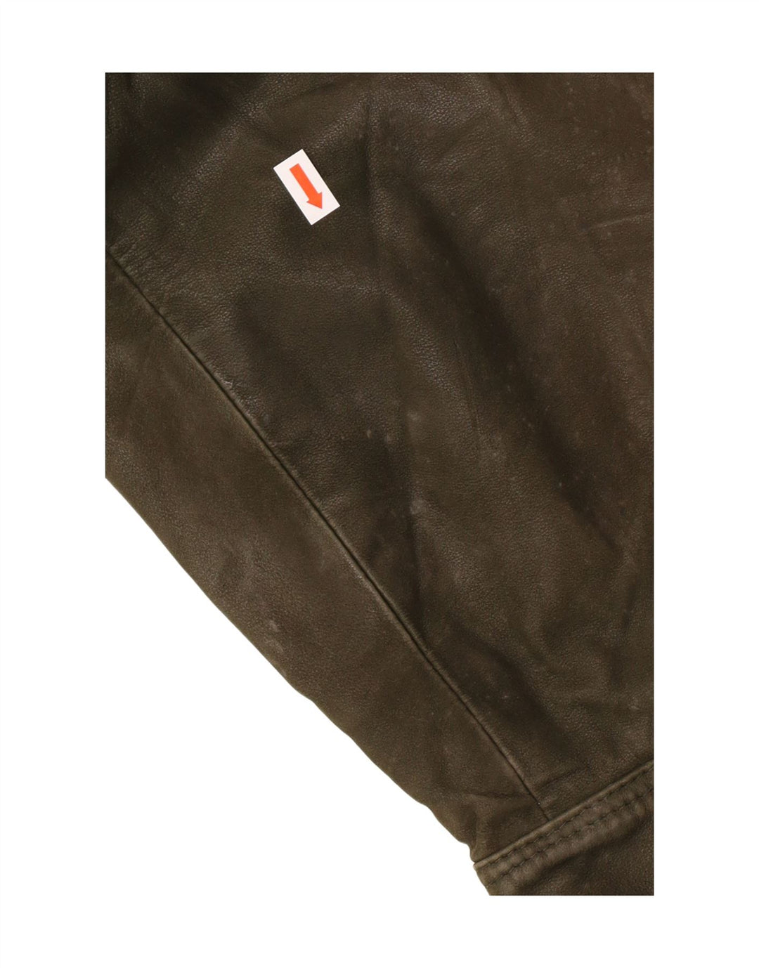 Vintage Ανδρικό Δερμάτινο Μπουφάν IT 52 XL Δερμάτινο Χακί