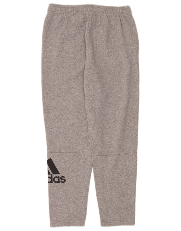 Ανδρική αθλητική φόρμα Adidas Graphic Παντελόνι μεγάλο γκρι βαμβακερό