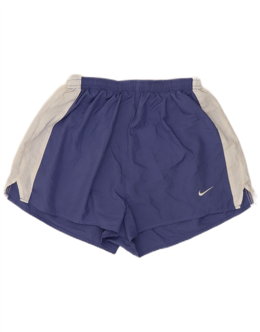 Γυναικείο αθλητικό σορτς NIKE Dri Fit US 8/10 μεσαίου μπλε χρώματος πολυεστέρας