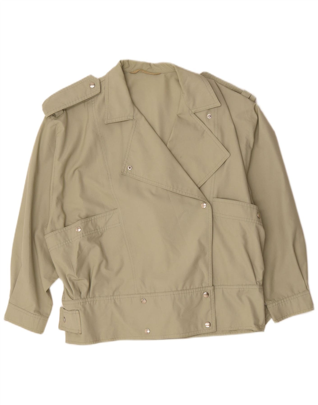 Vintage Γυναικείο Military Bomber Jacket UK 20 2XL Khaki