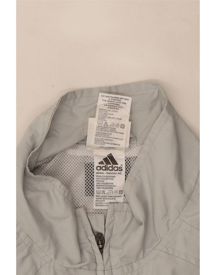 Ανδρική φόρμα Adidas Top Jacket UK 40/42 Medium Grey Colorblock Polyester