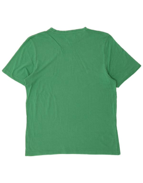 Ανδρικό γραφικό T-Shirt Kappa Top Large Green