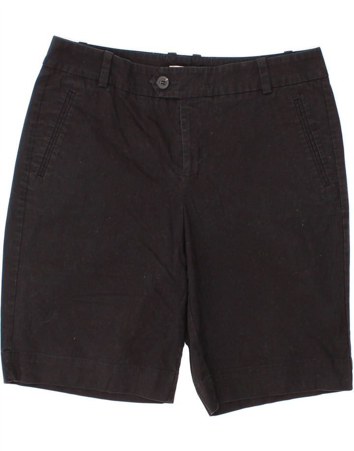 DOCKERS Womens Chino Shorts US 10 Large W34  Black Cotton Vintage Dockers and Second-Hand Dockers from Messina Hembry 