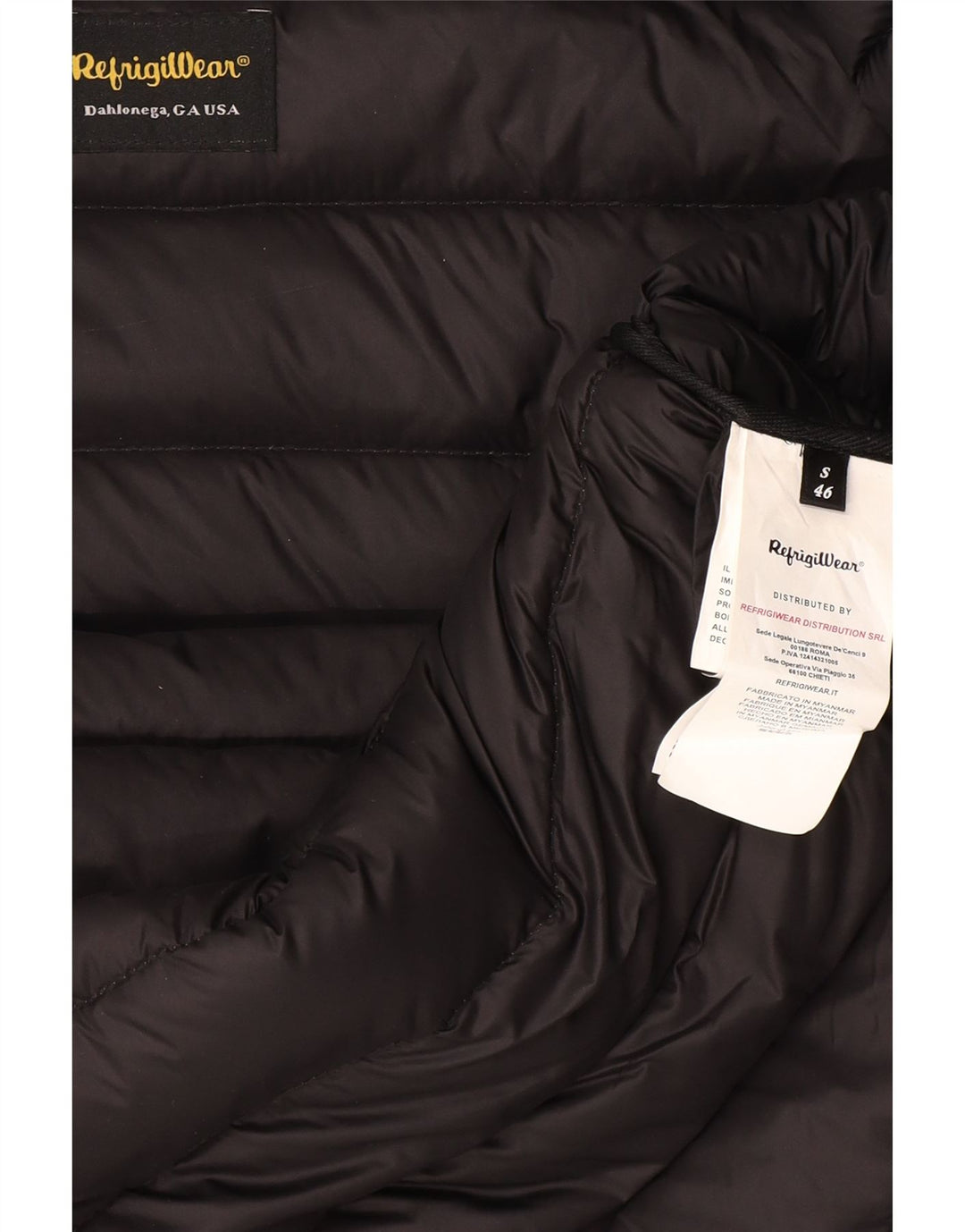 Refrigiwear Ανδρικό μπουφάν με κουκούλα IT 46 Small Grey Polyamide