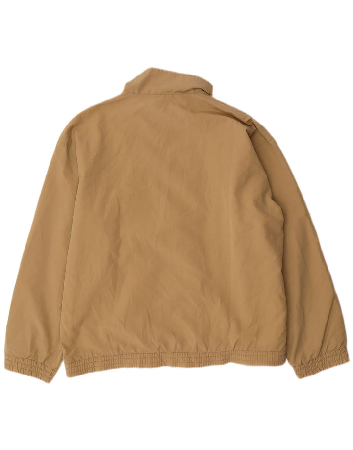 Ανδρική φόρμα γυμναστικής με γραφικά FILA Top Jacket Μεγάλο μπεζ χρώμα