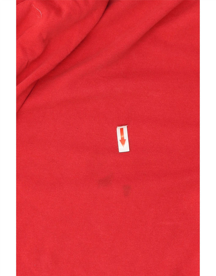 Ανδρικό T-Shirt Reebok Top μεγάλο κόκκινο βαμβακερό