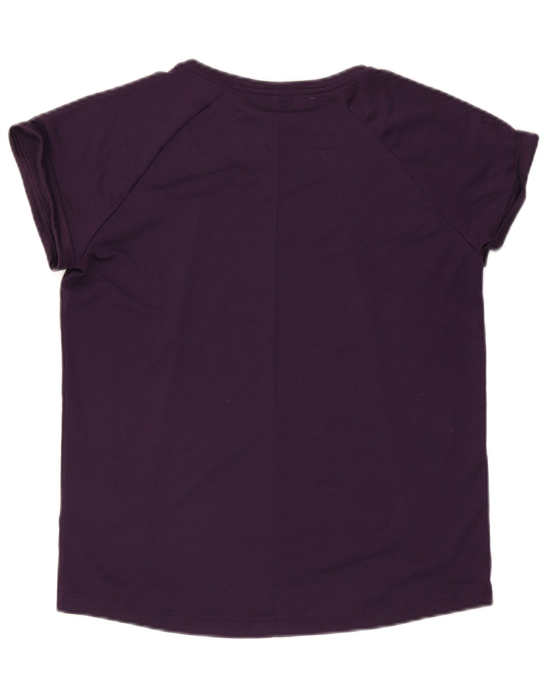 Adidas Γυναικείο T-Shirt Climalite Top UK 12/14 Medium Purple Polyester