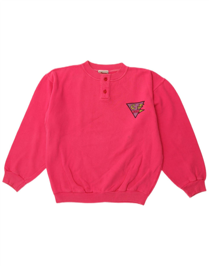 Ανδρικό φούτερ CROWN Jumper Μεσαίο Ροζ Βαμβακερό