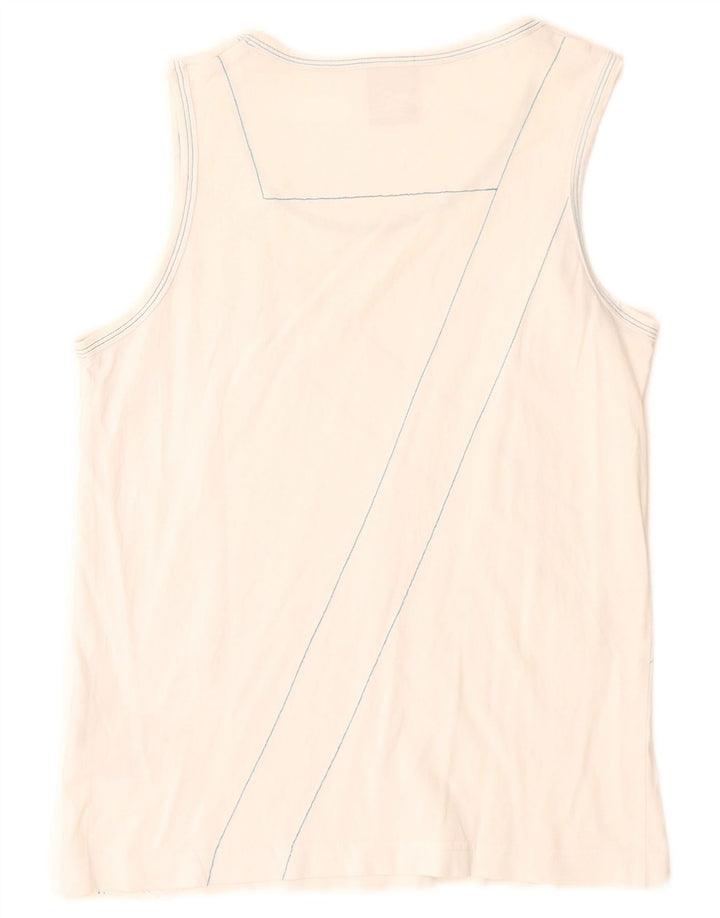 Γραφικό γιλέκο Nike Boys Top 10-11 ετών Μεσαίο λευκό πολυεστέρας