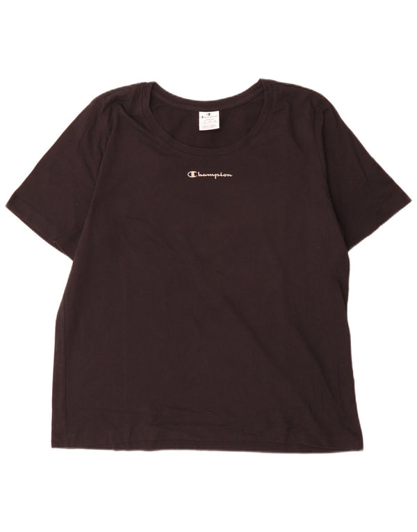 Ανδρικό T-Shirt Champion Top Large Μαύρο