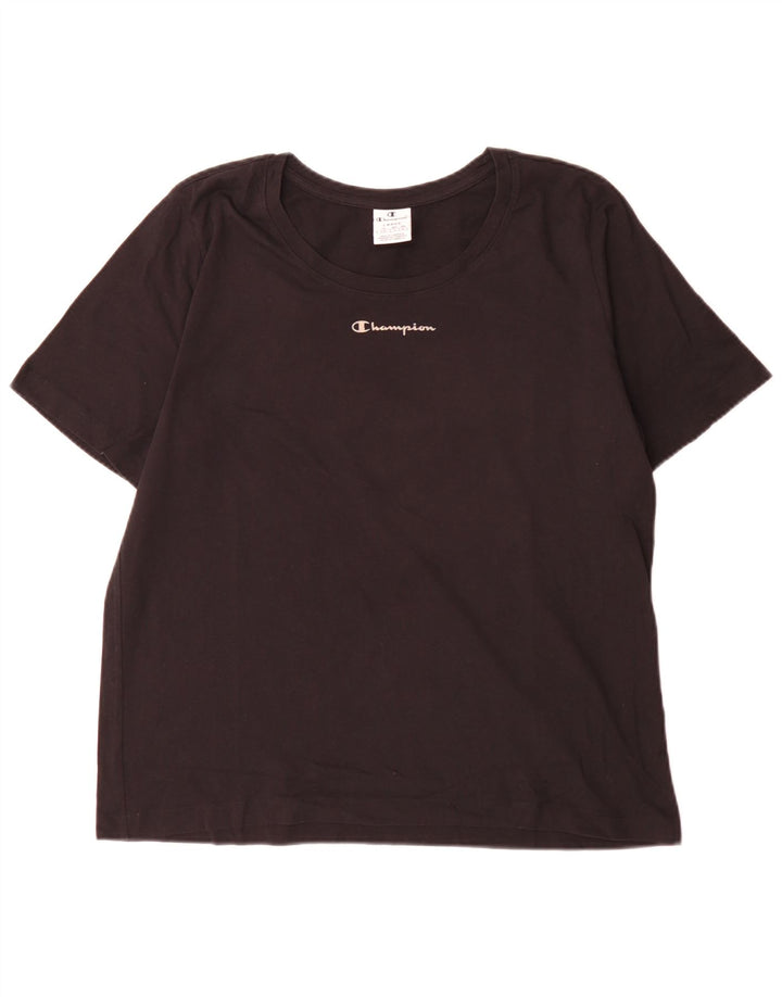 Ανδρικό T-Shirt Champion Top Large Μαύρο