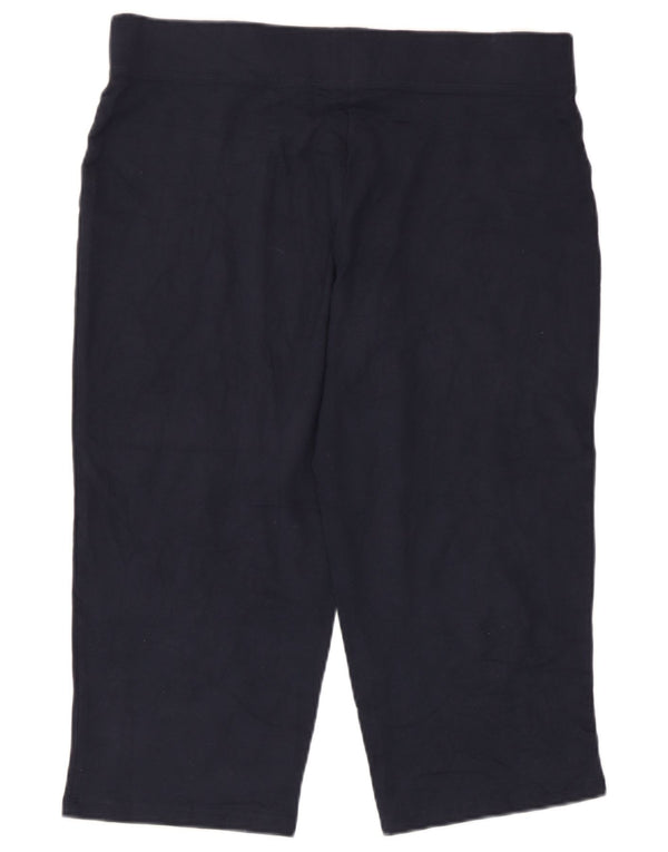 Marks & Spencer Γυναικεία φόρμα φόρμας Capri UK 12 Medium Navy Blue