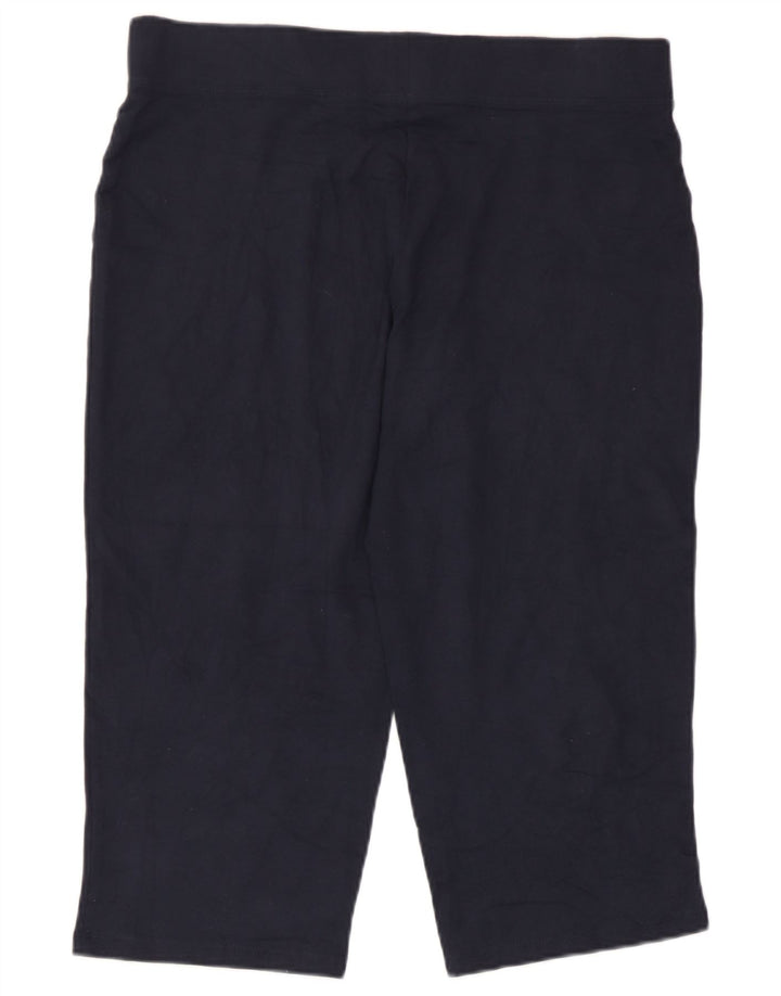 Marks & Spencer Γυναικεία φόρμα φόρμας Capri UK 12 Medium Navy Blue