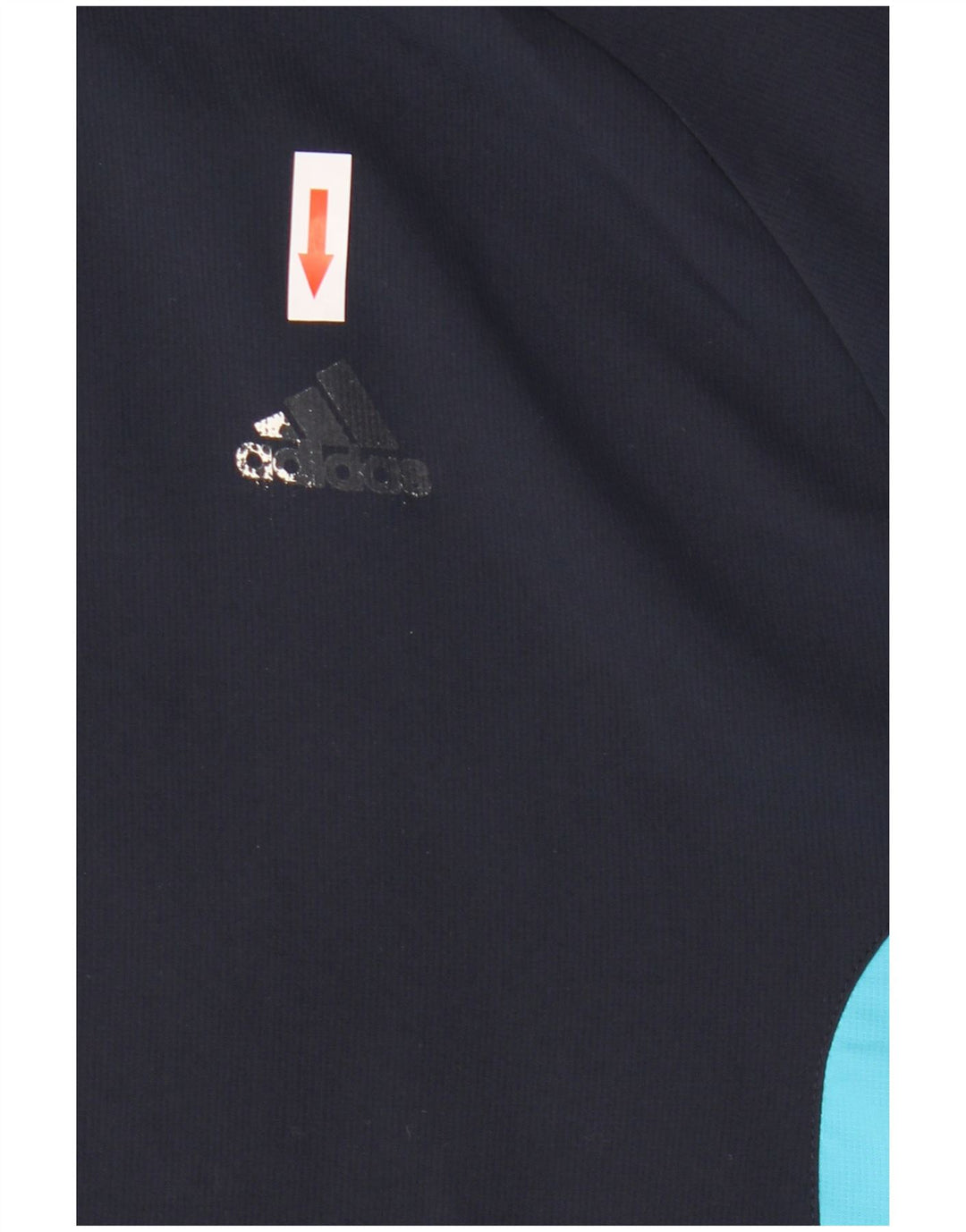 Ανδρική αθλητική φόρμα Adidas Climalite Top Jacket Large Navy Blue Colourblock