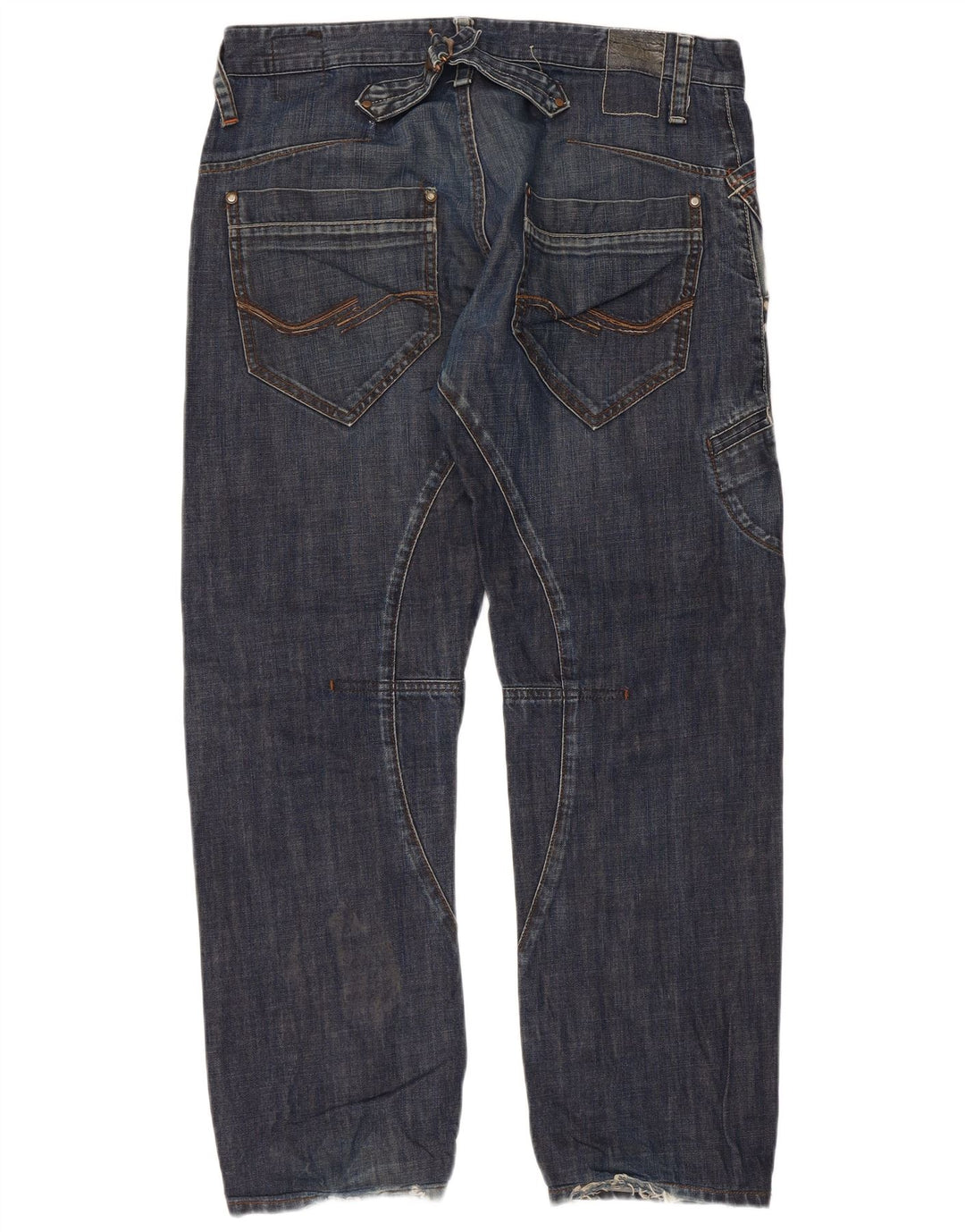 JACK & JONES Ανδρικό τζιν ίσιο W36 L29 Μπλε βαμβακερό