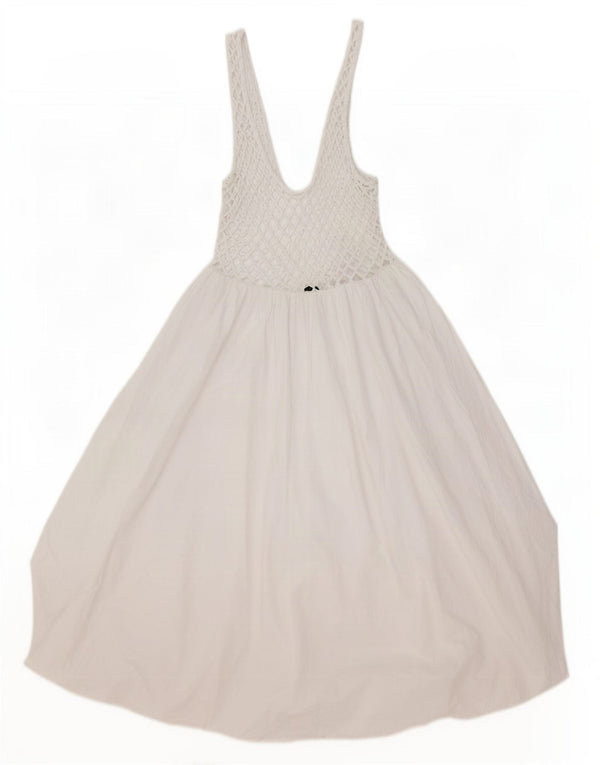 Zara Γυναικείο Αμάνικο Φούσκα UK 14 Large White