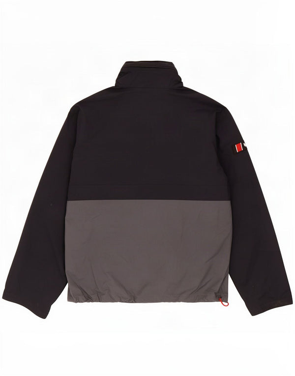 Ανδρικό μπουφάν βροχής με κουκούλα Berghaus UK 36 Small Black Colourblock Polyamide