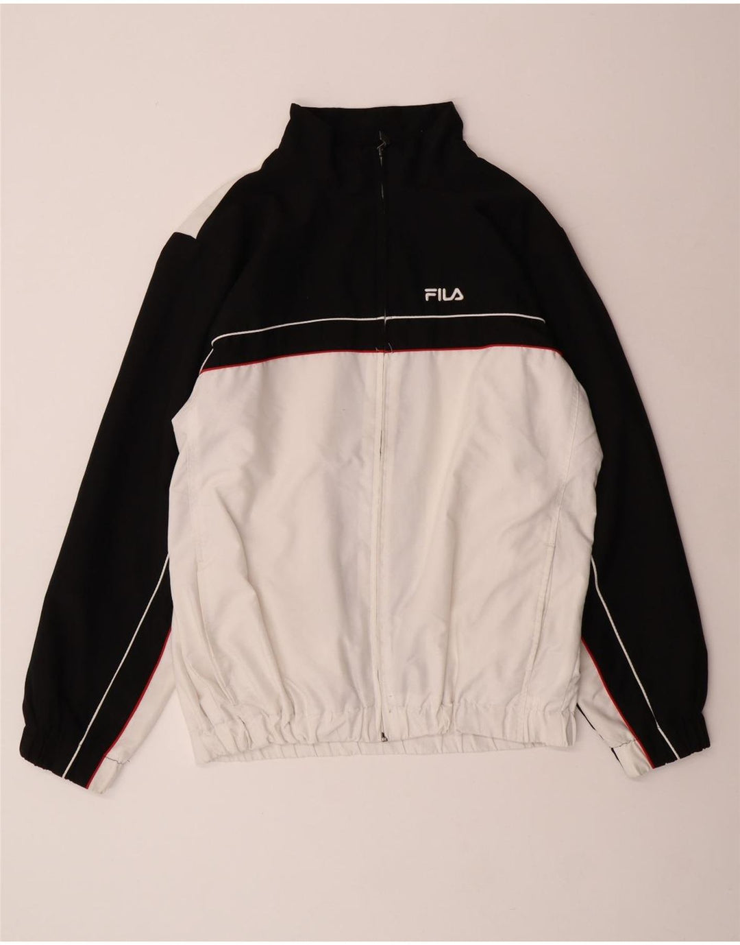 Ανδρική φόρμα Fila Top Jacket Large Off White Colourblock Polyester
