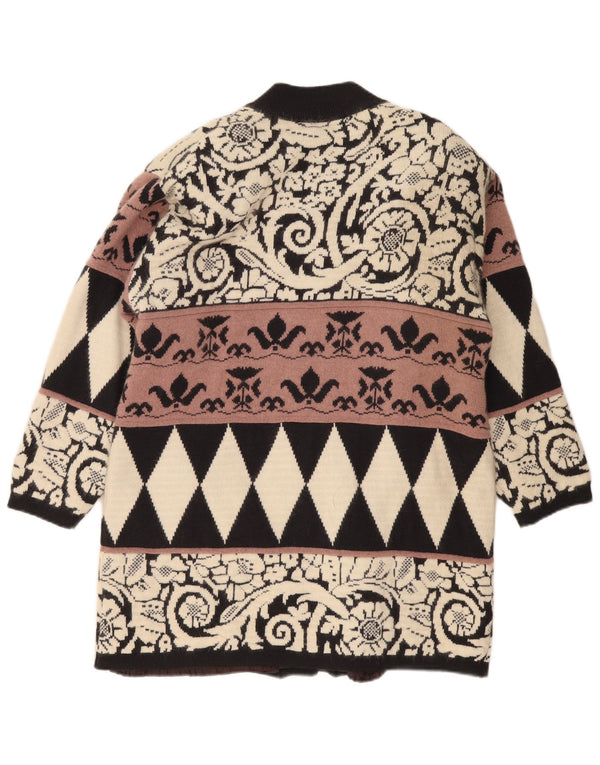 Elisa Landri Γυναικείο πουλόβερ Longline Cardigan UK 20 2XL Πολύχρωμο