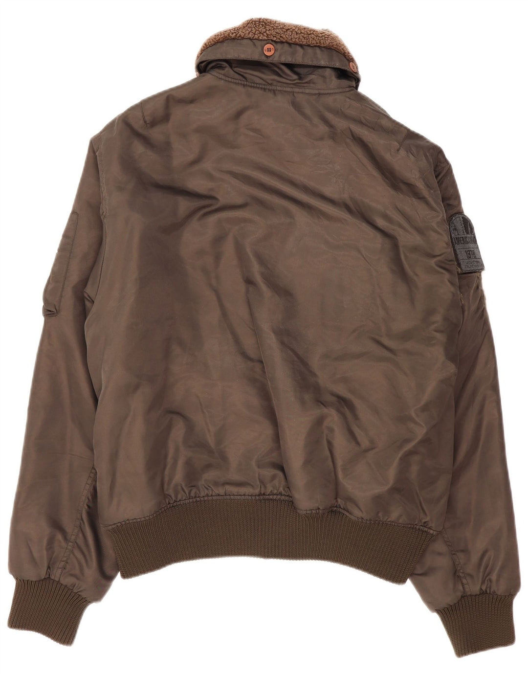 Americanino Ανδρικό Bomber Jacket UK 44 2XL καφέ νάιλον