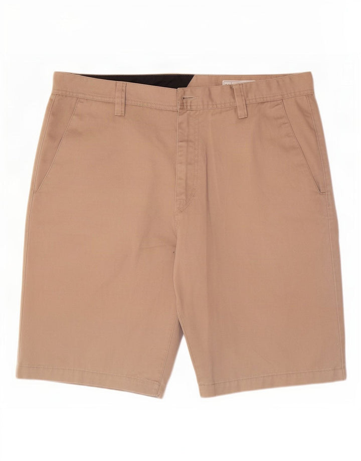 Ανδρικό σορτς Chino Volcom Large W36 Beige Polyester