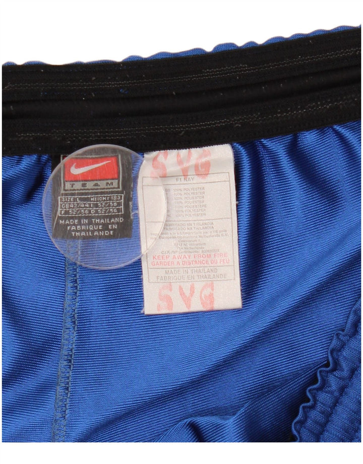 Ανδρικό αθλητικό σορτς Nike UK 42/44 Μεγάλο μπλε πολυεστέρα