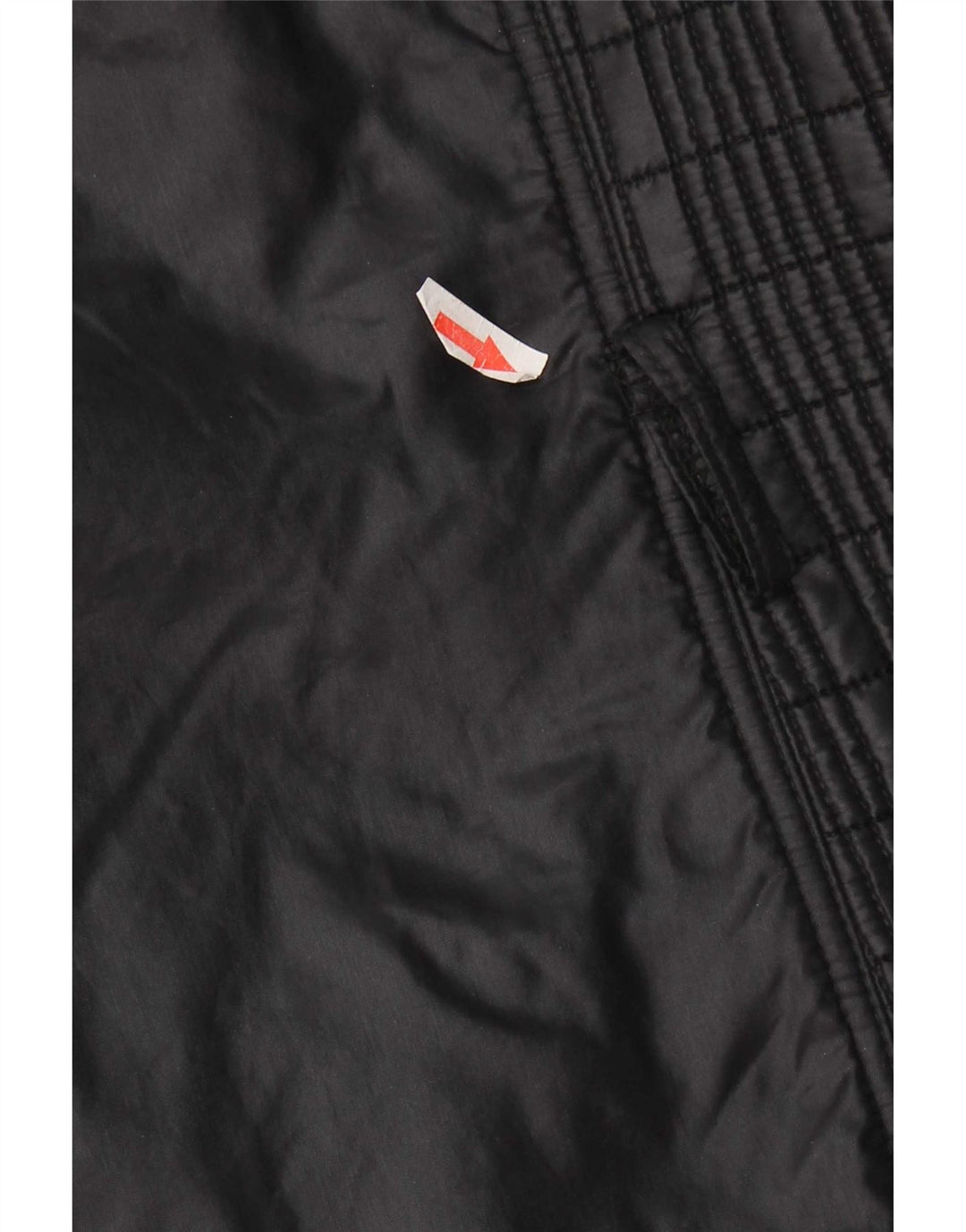 Vintage γυναικείο μπουφάν με επένδυση UK 12 Medium Black Nylon