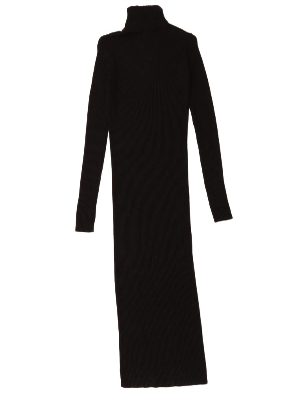 Zara Γυναικείο Maxi Jumper Φόρεμα UK 8 Small Black