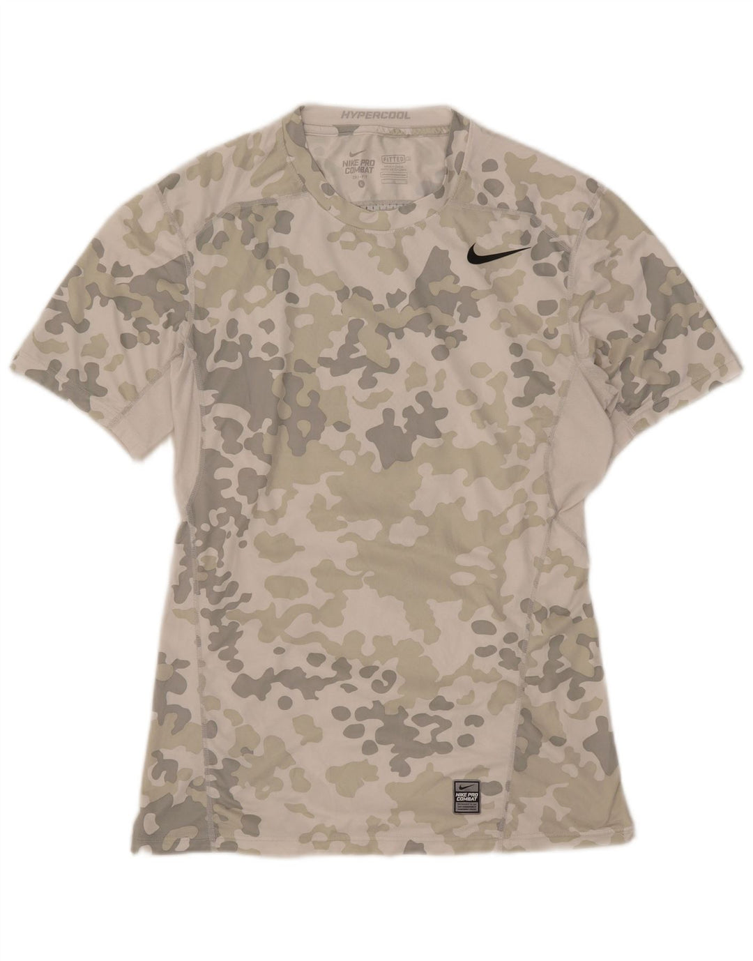 Γραφικό μπλουζάκι Nike ανδρικό Dri Fit Top Large Grey Camouflage Polyester