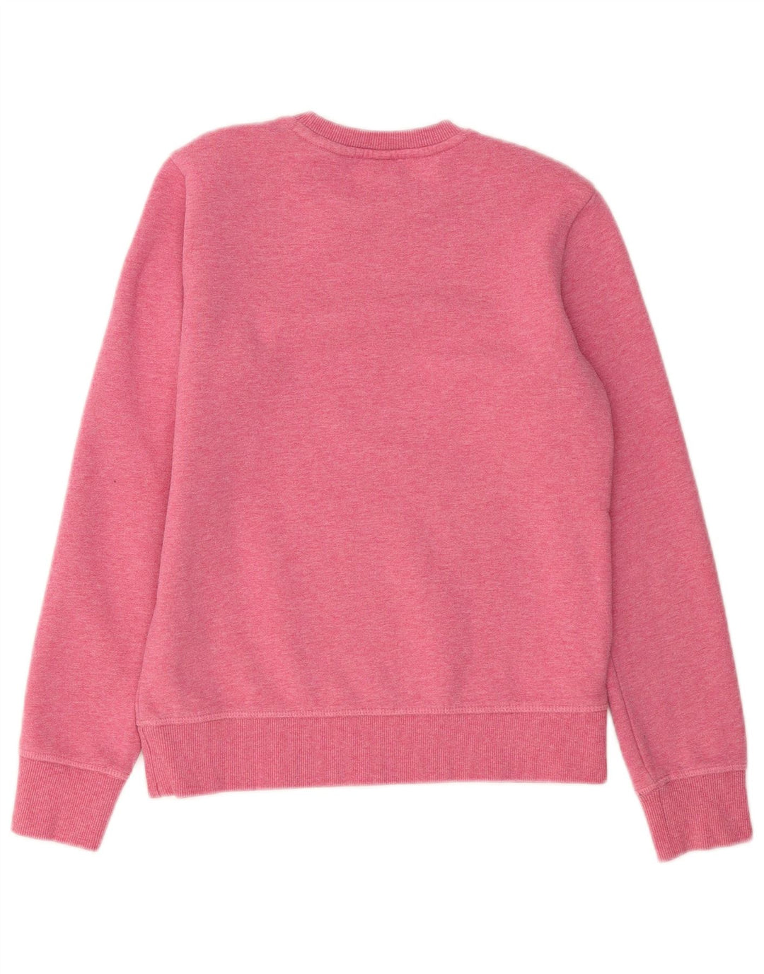 Superdry Γυναικεία Φούτερ Jumper UK 8 Small Pink Cotton