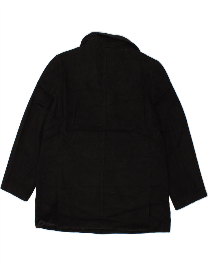 J. CREW Womens Overcoat UK 14 Medium Black Vintage J. Crew and Second-Hand J. Crew from Messina Hembry 