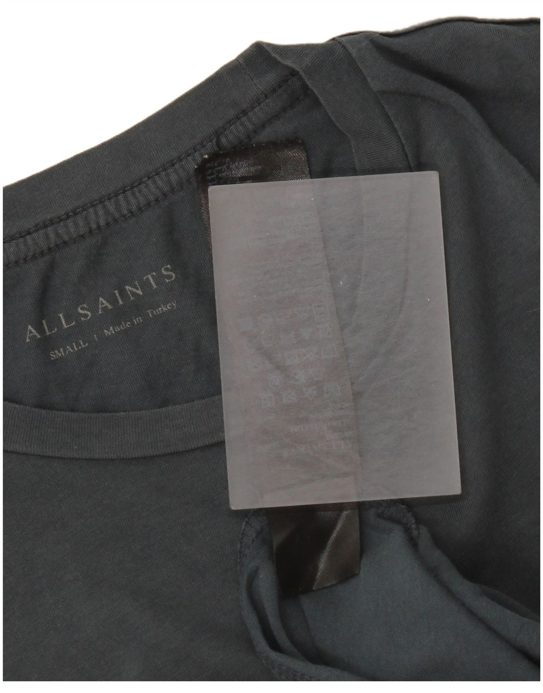 Ανδρικό T-Shirt All Saints Top Μικρό Γκρι Βαμβακερό