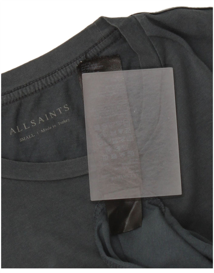 Ανδρικό T-Shirt All Saints Top Μικρό Γκρι Βαμβακερό