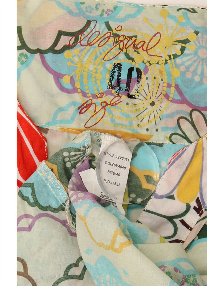 DESIGUAL Γυναικείο Γραφικό Φόρεμα A-Line EU 40 Medium πολύχρωμο Floral