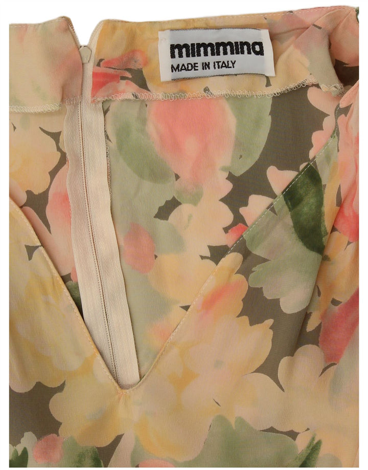 MIMMINA Γυναικείο φόρεμα με θήκη UK 12 Μεσαίο Πολύχρωμο Floral