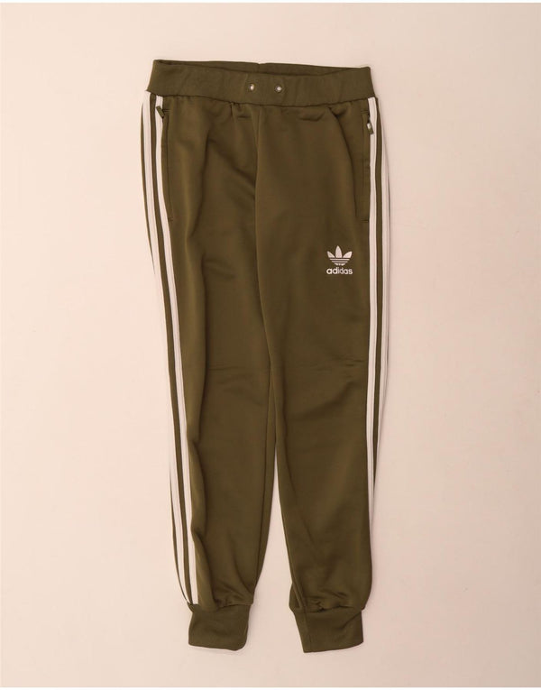 Γυναικεία αθλητική φόρμα Adidas Παντελόνι Joggers UK 10 Small Green Polyester