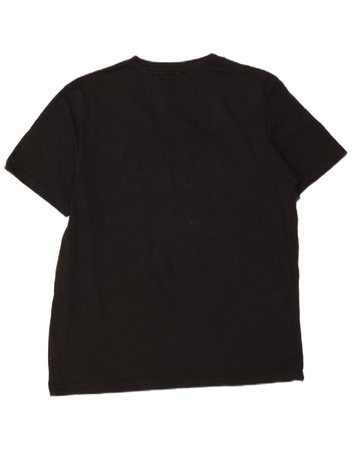 Ανδρικό T-Shirt Vans Relaxed Fit Top Μεσαίο μαύρο χρώμα, βαμβακερό
