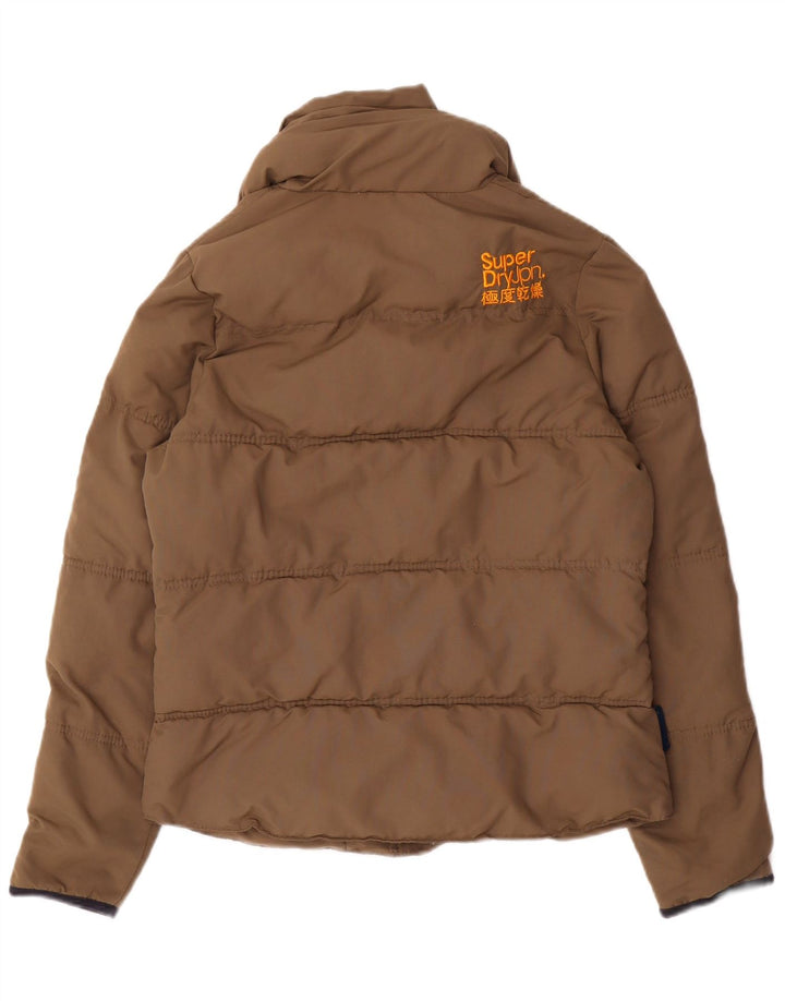 Superdry γυναικείο μπουφάν με επένδυση UK 14 Medium Beige Nylon