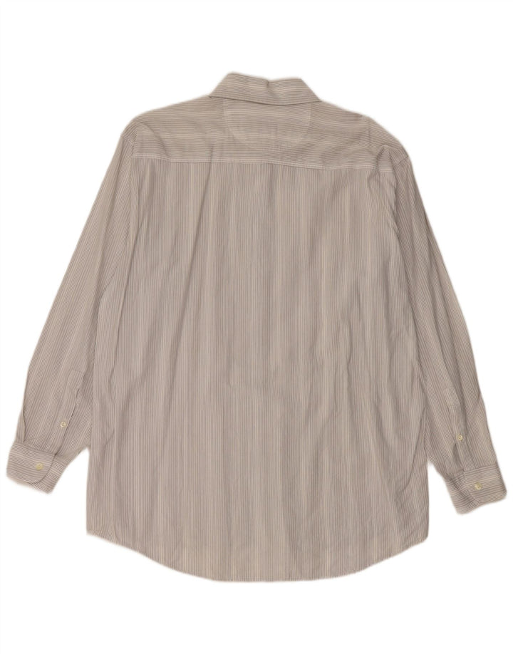 Ανδρικό πουκάμισο Levi's Large Grey Pinstripe Βαμβακερό