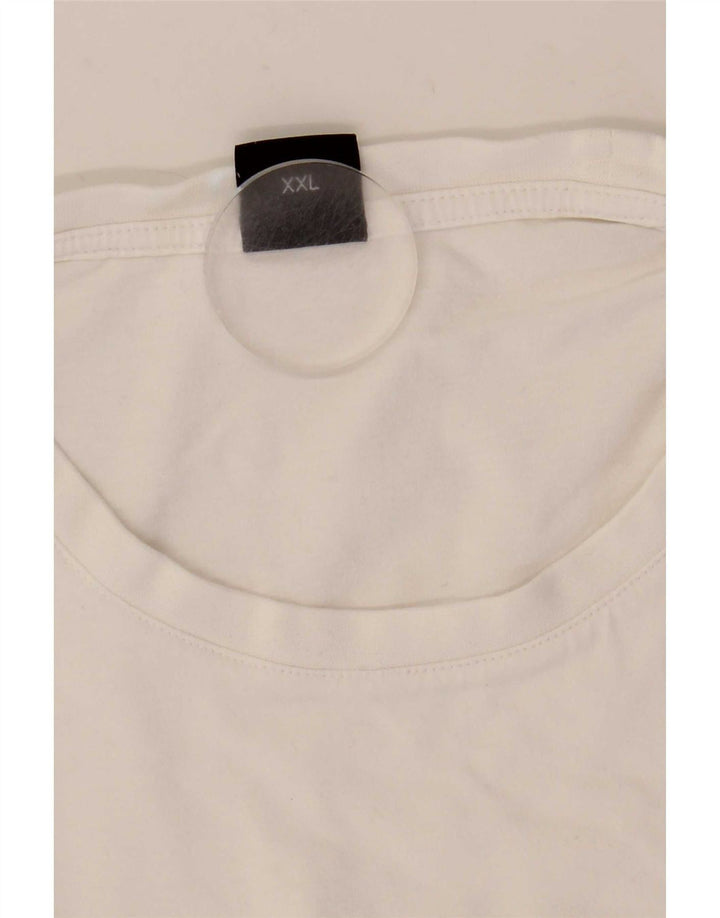 Ανδρικό T-Shirt Hugo Boss Top 2XL Λευκό