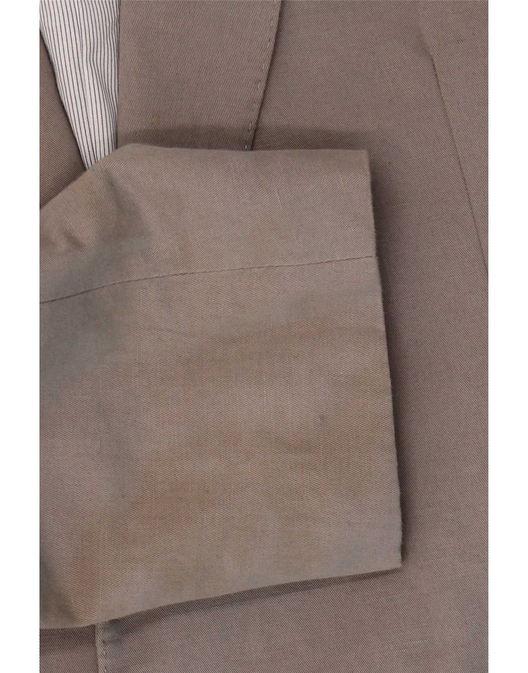 Crew Clothing Ανδρικό σακάκι 2 κουμπιών UK 42 XL Γκρι βαμβακερό