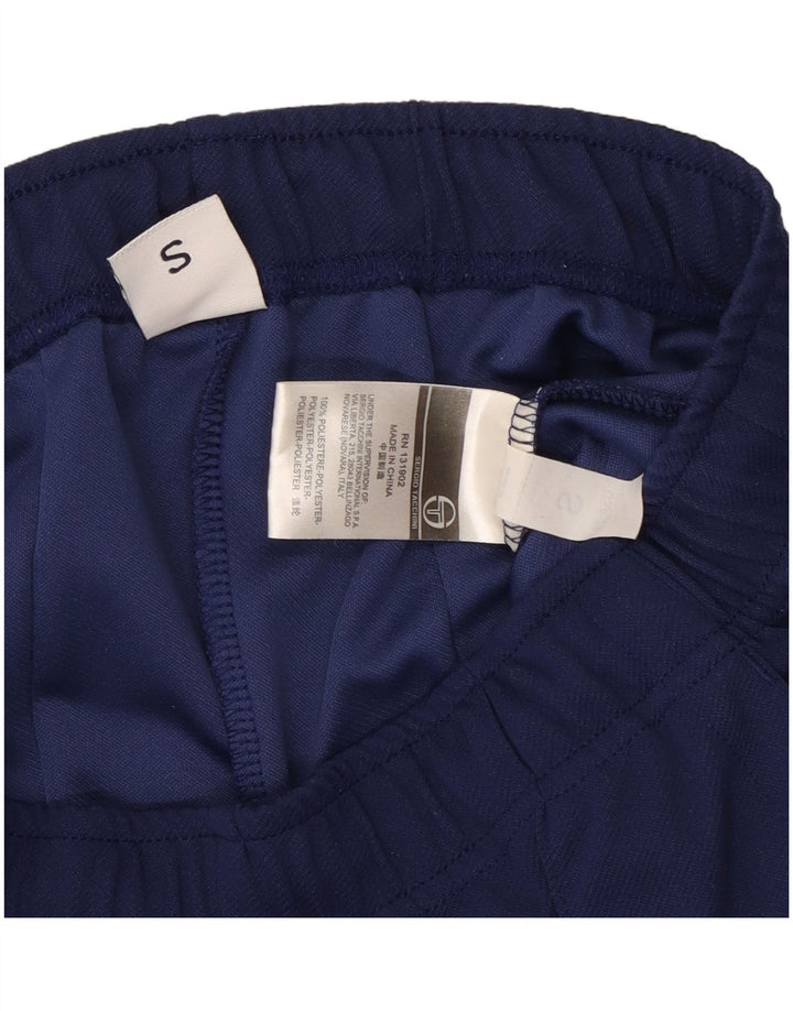 Sergio Tacchini Γυναικεία αθλητική φόρμα παντελόνι UK 8 Small Navy Blue Polyester