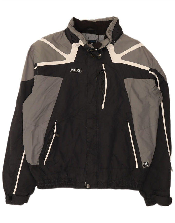 Brugi Ανδρικό μπουφάν για σκι XL Black Colourblock